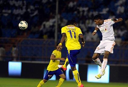 بـ9 لاعبين فقط الشباب يهزم النصر في الدوري السعودي